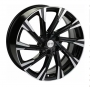 Легковой диск Khomen Wheels KHW1901 7,5x19 5x108 ET33 60,1 Black-FP